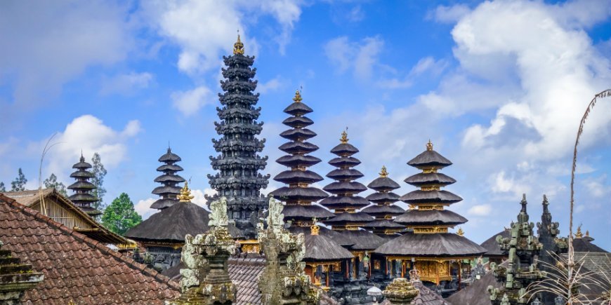 Pura Besakih på Bali